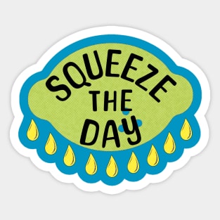 Squeeze the Day Sticker